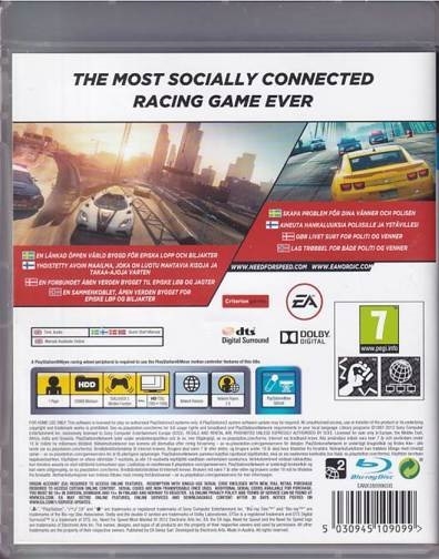  Need For Speed Most Wanted - PS3 (B Grade) (Genbrug)
